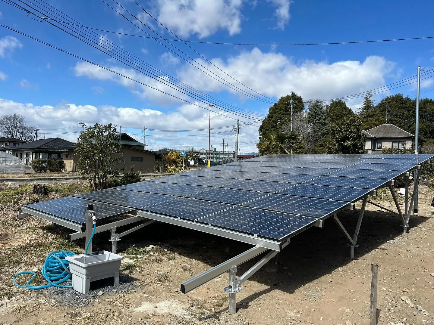 太陽光蓄電池設置